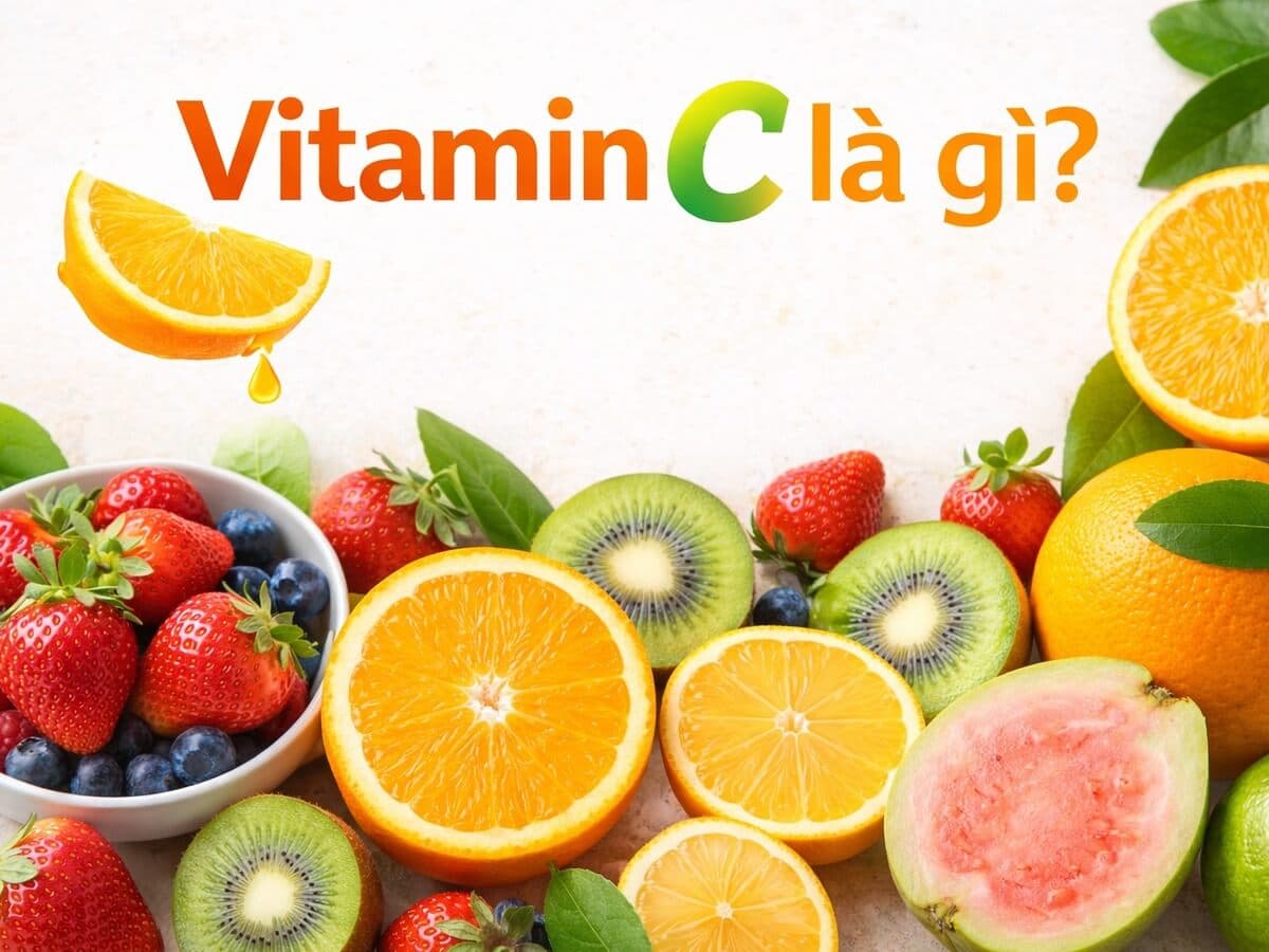 Vitamin C là gì? Tác dụng chính và vì sao cơ thể không tự tạo được